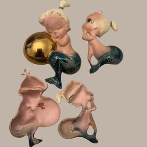 Freeman McFarlin Mermaid Wall Plaque